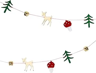 Meri Meri Woodland Mini Garland, 6-Feet Length