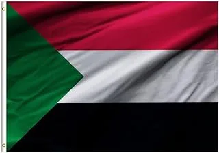 BPA® Sudan Flag For Indoor Outdoor Home, Office & Events (90x150cm)