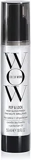 Color Wow Pop + Lock Frizz Control + Glossing Serum – Anti-frizz serum with heat protection; Seals split ends; Moisturises; Silkens and shines dull, dehydrated hair