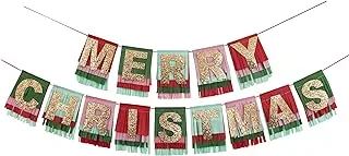 Meri Meri Merry Christmas Fringe Garland (Pack of 1)