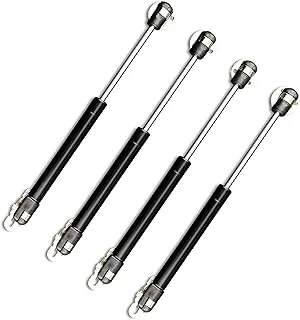 Apexstone 100N/22lb Gas Struts 10 Inch Gas Struts Lift Supports Gas Spring Lid Support Gas Props/Shocks, Set of 4