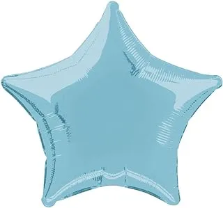 Fun Express 20'' Foil Baby Blue Star Balloon