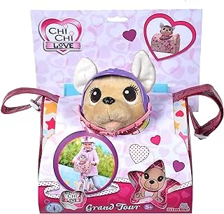 Simba Chi Chi Love Grand Tour Dog Toy with Bag and Accessories, 20 cm