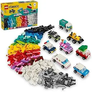 LEGO® Classic Creative Vehicles 11036 Building Blocks Toy Car Set; Toys for Boys, Girls, and Kids (900 Pieces)