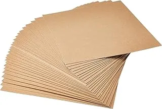 BPA® Chipboard Sheets, Create Three-Dimensional Embellishments For Cards, Papercrafts, Mixed Media, Home Décor,natural paper 12 X 12,