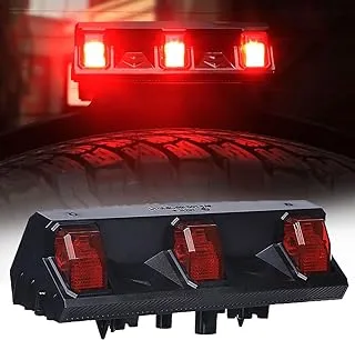 AUDEXEN LED Third Brake Light, JL High Mount Stop Light Compatible with Jeep Wrangler JL JLU 2018-2022