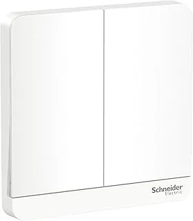 Schneider Electric Switch Avatar On2switches16 AX250 V2way LEDWhite E8332 L2 LED _ WE