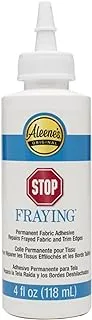 Aleene's Stop Fraying Permanent Fabric Adhesive 4oz