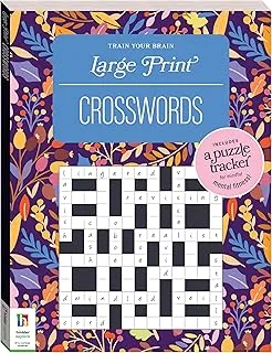 Hinkler Large Print Puzzles Series 3 Crosswords