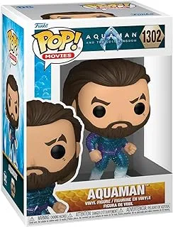 Funko Pop! Movies: DC - Aquaman - Collectable Vinyl Figure - Gift Idea - Official Merchandise - Toys for Kids & Adults - Movies Fans - Model Figure for Collectors and Display