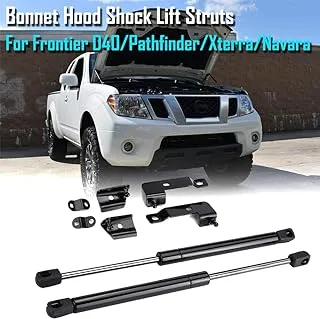 2Pcs Front Bonnet Hood Shock Accessories Lift Struts Bar Support Arm Gas Spring Fit for Nissan Frontier/Navara D40/Pathfinder/Xterra 2004-2018