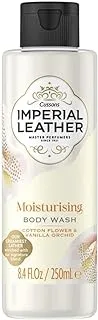 IMPERIAL LEATHER Moisturising Body Wash Cotton Flower & Vanilla Orchid, 250ml