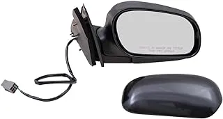 Brock Replacement Passenger Side Power Mirror Paint to Match Black without Heat Compatible with 1998-2008 Crown Victoria & 1998-2008 Grand Marquis