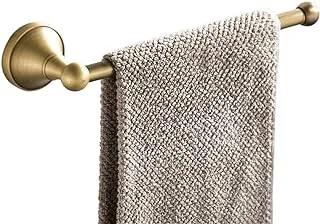 Flybath Open Towel Ring Bar Antique Brass Hanger Holder Wall Mounted, 29 cm / 11.4 inches, Brushed Bronze