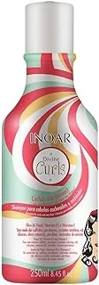 Inoar Professional Divine Curls Shampoo for Curly and Wavy Hair Types 250 ml