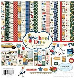 Carta Bella SCHOOL DAYS COLLECTI 12X12 KIT, One Size