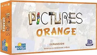 Rio Grande Games: Pictures Orange Expansion - Family Game Expansion to Pictures - Ages 14+, 3-5 Players, 30 Min Game Play