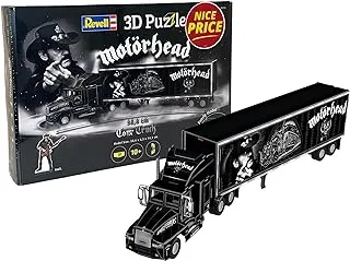 Revell Nice Price 3D Puzzle, Motorhead Tour Truck, Ideal Gift Idea for Boys, Girls, Children and Adults from 10 Years, 3D Puzzle for Rock n Roll Fans and Music Lovers