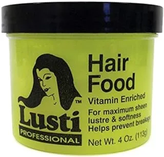 Lusti Hair Food Enriched with Vitamin A & E, 4 fl.oz