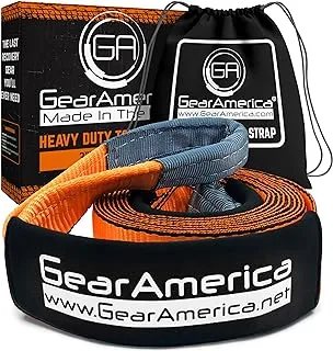 GearAmerica Heavy Duty Tow Strap 3