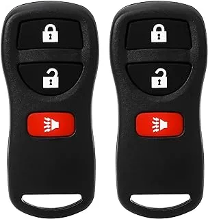 Pilida Keyless Entry Remote Control: Car Key Fob 3 Button Clicker Transmitter Entry Remote Key fob Replacement for KBRASTU15 (2 Pack)