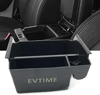 EVTIME Compatible with Jeep Wrangler JK and JKU Accessories 2011-2018 Center Console Organizer Tray (Black)