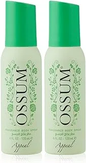 Ossum Body Spray Appeal 2-Piece Value Pack 120 ml