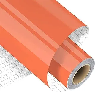 BPA® Orange Permanent Adhesive Vinyl Roll12