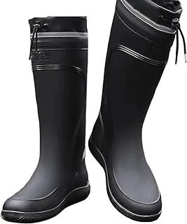 E KAINI Rain Boots for Men mens Knee High Boot