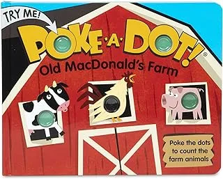 Melissa & Doug Children's Book | Poke-a-Dot: Old MacDonald’s Farm | Educational Board Book with Buttons to Pop | 3+ | Gift for Girl or Boy