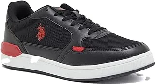 U.S. Polo Assn. Mens Black 3M PARK 3FX LifeStyle Sneakers Size 42