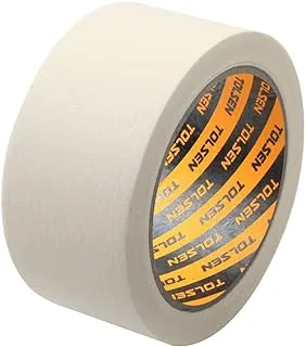 Tolsen Safety Masking Tape, 50244, White