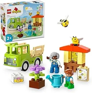 LEGO® DUPLO® Town Caring for Bees & Beehives 10419 مجموعة ألعاب التعلم والتعليم؛ لعبة مكعبات البناء للأطفال الصغار (22 قطعة)