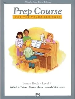 Alfred's Basic Piano Library Prep Course Lesson F