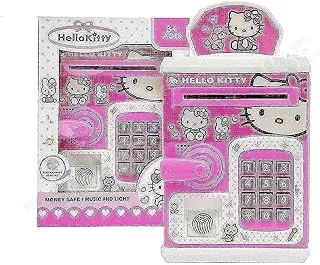 Kitty bank - secret number fingerprint electronic safe auto drag money