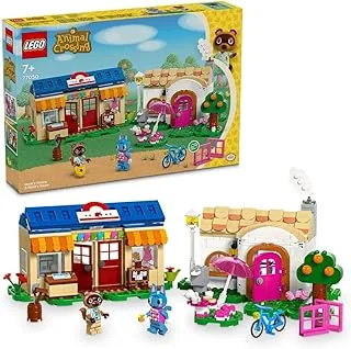 مجموعة ألعاب مكعبات البناء LEGO® Animal Crossing™ Nook's Cranny & Rosie's House 77050؛ ألعاب للأولاد والبنات والأطفال (535 قطعة)