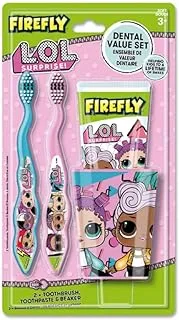 LOL Surprise Dental Set - Toothbrushes, Toothpaste & Beaker for Ages 3+