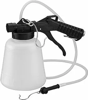 ARES 70923-1-Liter Vacuum Brake Fluid Bleeder - Hanging Hook and Locking Trigger Allows for Hands Free Operation