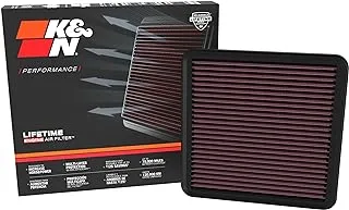 K&N Engine Air Filter: High Performance, Premium, Washable, Replacement Filter: Compatible with 2022-2023 Hyundai Elantra N, 33-5131