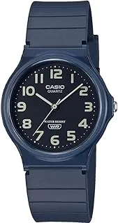 Casio Men's Watch - MQ-24UC-2BDF Black Dial, Blue Band