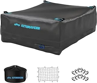 Automavenn Truck Bed Storage with Cargo Net, Truck Bed Cargo Bed with 100% Waterproof 840D Heavy Duty, 26 Cubic Feet (51''x40''x22'') Pickup Bed Storage Bag with Large Storage Bag, Fit for Any Truck