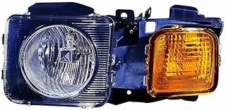 Sherman Replacement Part Compatible with Hummer H3 Driver Side Headlight Assembly Composite (Partslink Number HU2502100)