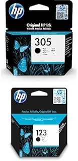 HP Black Original Ink Cartridge + Black Original Ink Cartridge