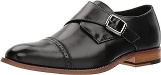 STACY ADAMS Men's Desmond Cap Toe Monk Strap Loafer