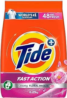 Tide Fast action Laundry Detergent Powder with Floral Breeze, 6.25 KG