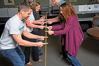 Helium Stick | Build Teams and Communication Skills - Easy to Facilitate - Fast & Flexible - Success for Leadership & Listening - Easy to Carry