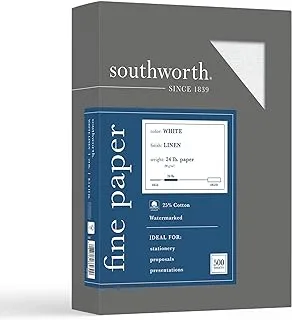 Southworth 25% Cotton Business Paper, 8.5 x 11