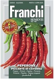 Franchi Pepper Piccante Seeds Packet