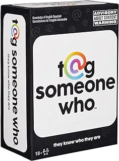 Spin Master Games Tag Someone Who - The Online Phenomenon, Now A Hilarious Party Game for Friends, Family, College, Birthdays & More, for Adults 18+