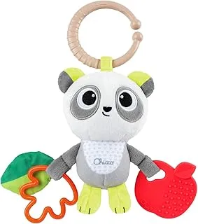 Chicco First Activities Panda Textile Rattle 3-24m, Multicolor